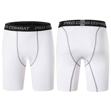 White Pro Combat Spats Shorts XMARTIAL