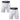 White Pro Combat Spats Shorts XMARTIAL