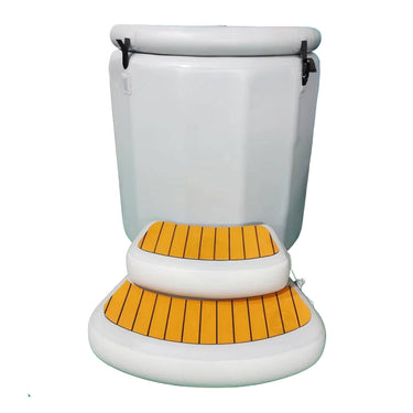 White Quad Inflatable Cold Plunge Tub XMARTIAL