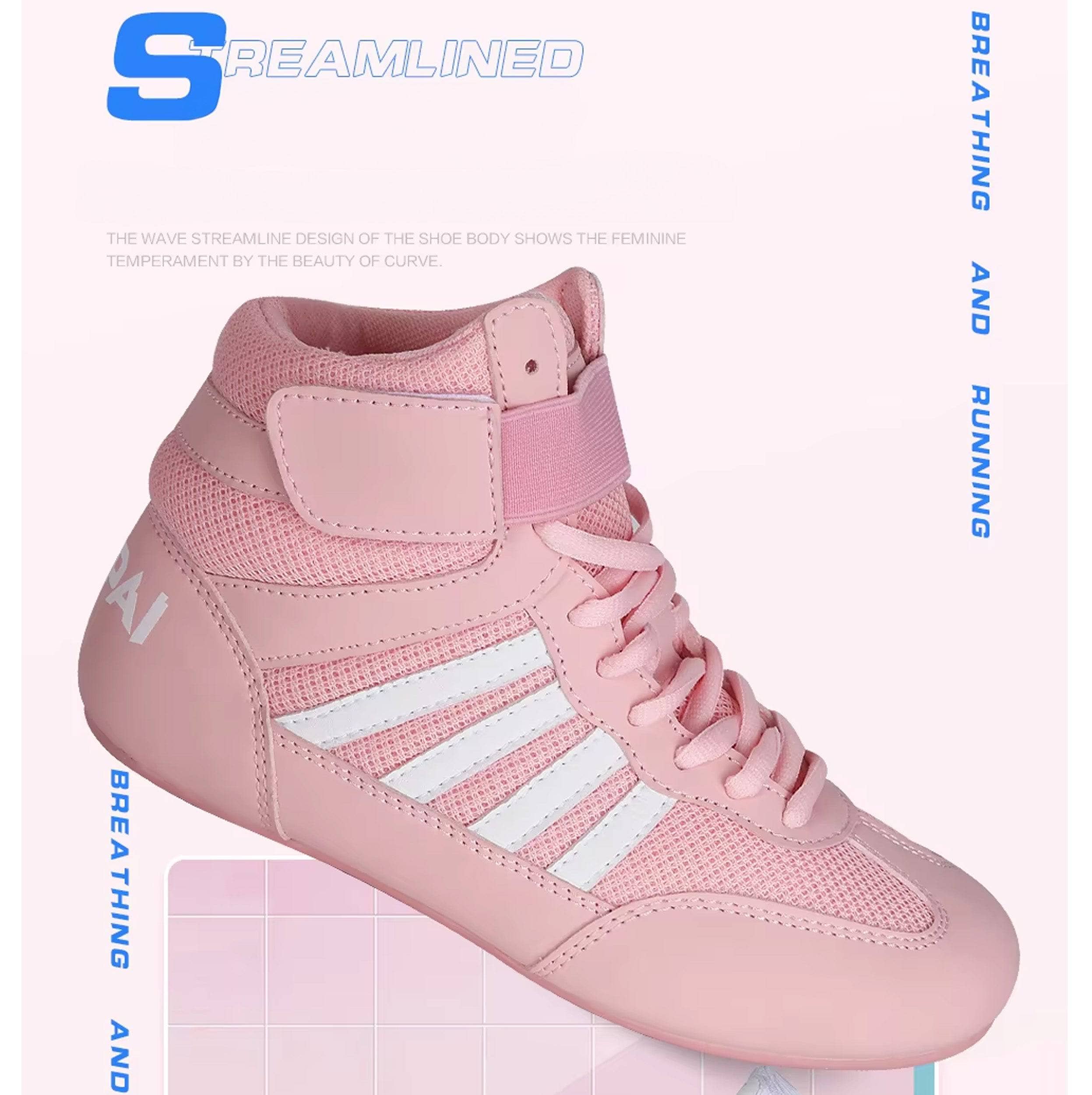 Pink Youth Wrestling Shoes XMARTIAL Pink Youth Wrestling Shoes XMARTIAL