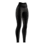 Women’s BJJ Spats Black Leopard X-Tech 25 Series XMARTIAL