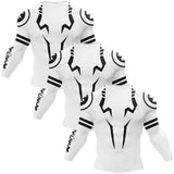 Wrathful Sovereign Anime Long Sleeve White Compression Shirt XMARTIAL