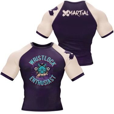 Wristlock Enthusiast BJJ Rash Guard XMARTIAL