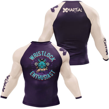 Wristlock Enthusiast BJJ Rash Guard XMARTIAL