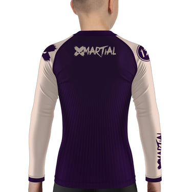 Wristlock Enthusiast Kids BJJ Rash Guard XMARTIAL