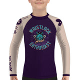 Wristlock Enthusiast Kids BJJ Rash Guard XMARTIAL