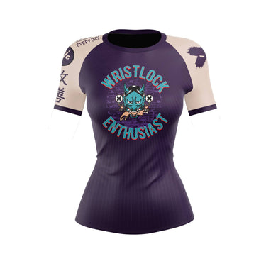 Wristlock Enthusiast Women's BJJ Rash Guard XMARTIAL