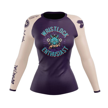 Wristlock Enthusiast Women's BJJ Rash Guard XMARTIAL