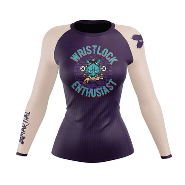 Wristlock Enthusiast Women's BJJ Rash Guard XMARTIAL