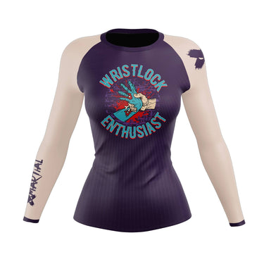 Wristlock Enthusiast Women's BJJ Rash Guard XMARTIAL