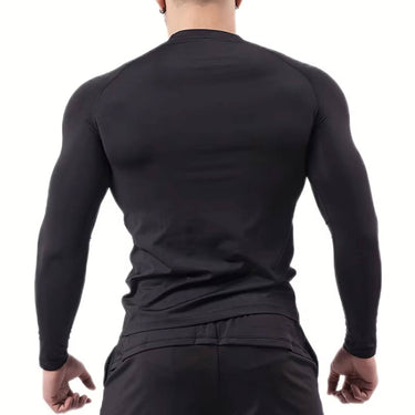 X-Thorn Long Sleeve Black Compression Shirt XMARTIAL