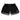 XMartial Black Solid Fight Team BJJ Shorts XMARTIAL