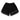 XMartial Black Solid Fight Team BJJ Shorts XMARTIAL