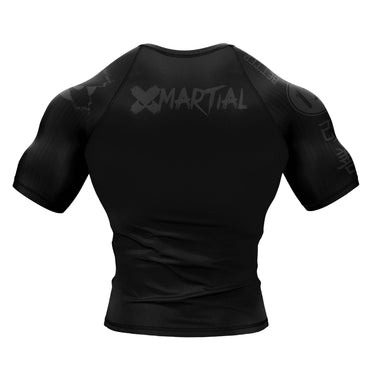 XMartial Dimmed Classic BJJ Rash Guard XMARTIAL
