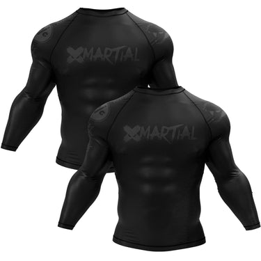 XMartial Dimmed Classic BJJ Rash Guard XMARTIAL
