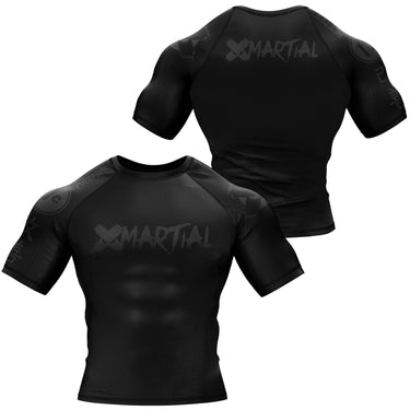 XMartial Dimmed Classic BJJ Rash Guard XMARTIAL