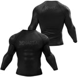 XMartial Dimmed Classic BJJ Rash Guard XMARTIAL