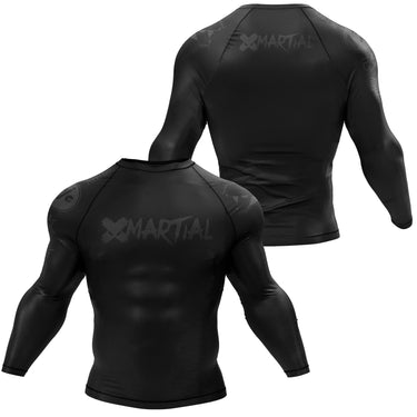 XMartial Dimmed Classic BJJ Rash Guard XMARTIAL