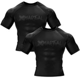 XMartial Dimmed Classic BJJ Rash Guard XMARTIAL