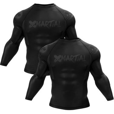 XMartial Dimmed Classic BJJ Rash Guard XMARTIAL