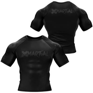 XMartial Dimmed Classic BJJ Rash Guard XMARTIAL