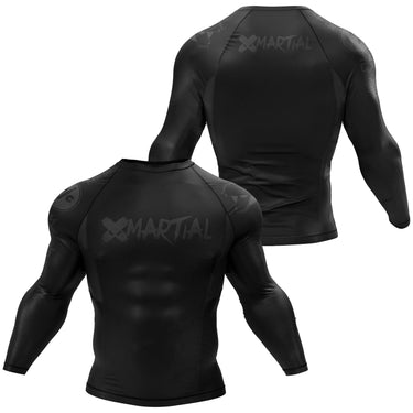 XMartial Dimmed Classic BJJ Rash Guard XMARTIAL