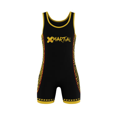 XMartial Fight Team Wrestling Singlet XMARTIAL