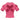 XMartial Hot Pink Solid Fight Team BJJ Rash Guard XMARTIAL
