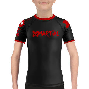 XMartial Minimalist Kids BJJ Rash Guard XMARTIAL