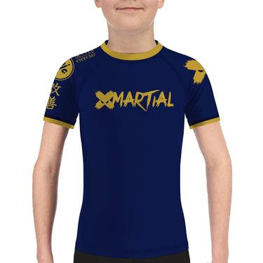 XMartial Minimalist Kids BJJ Rash Guard XMARTIAL