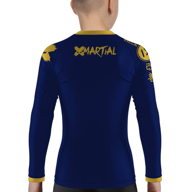 XMartial Minimalist Kids BJJ Rash Guard XMARTIAL