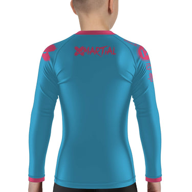 XMartial Minimalist Kids BJJ Rash Guard XMARTIAL