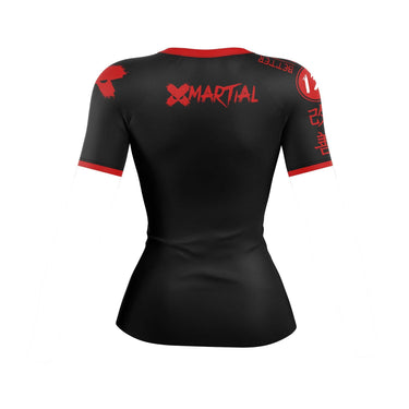 XMartial Minimalist Women’s Black Compression Shirt XMARTIAL