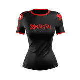 XMartial Minimalist Women’s Black Compression Shirt XMARTIAL