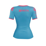 XMartial Minimalist Women’s Sky Blue Compression Shirt XMARTIAL