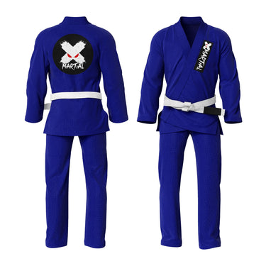 XMartial Prime Blue Kids BJJ Gi XMARTIAL