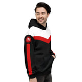 XMartial Red Line Hoodie XMARTIAL