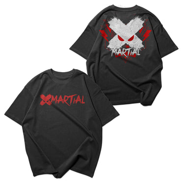 XMartial Thunder Oversized Faded T-Shirt XMARTIAL