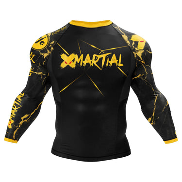 XMartial Voltage Fight Team BJJ Rash Guard XMARTIAL