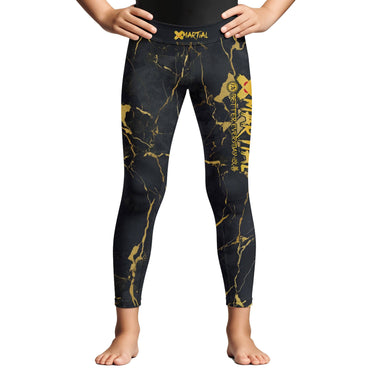 XMartial Voltage Fight Team Kids BJJ Spats XMARTIAL