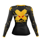 XMartial Voltage Fight Team Women's BJJ Rash Guard XMARTIAL