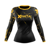 XMartial Voltage Fight Team Women's BJJ Rash Guard XMARTIAL