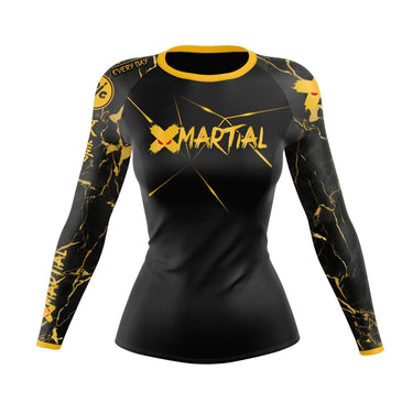 XMartial Voltage Fight Team Women's BJJ Rash Guard XMARTIAL