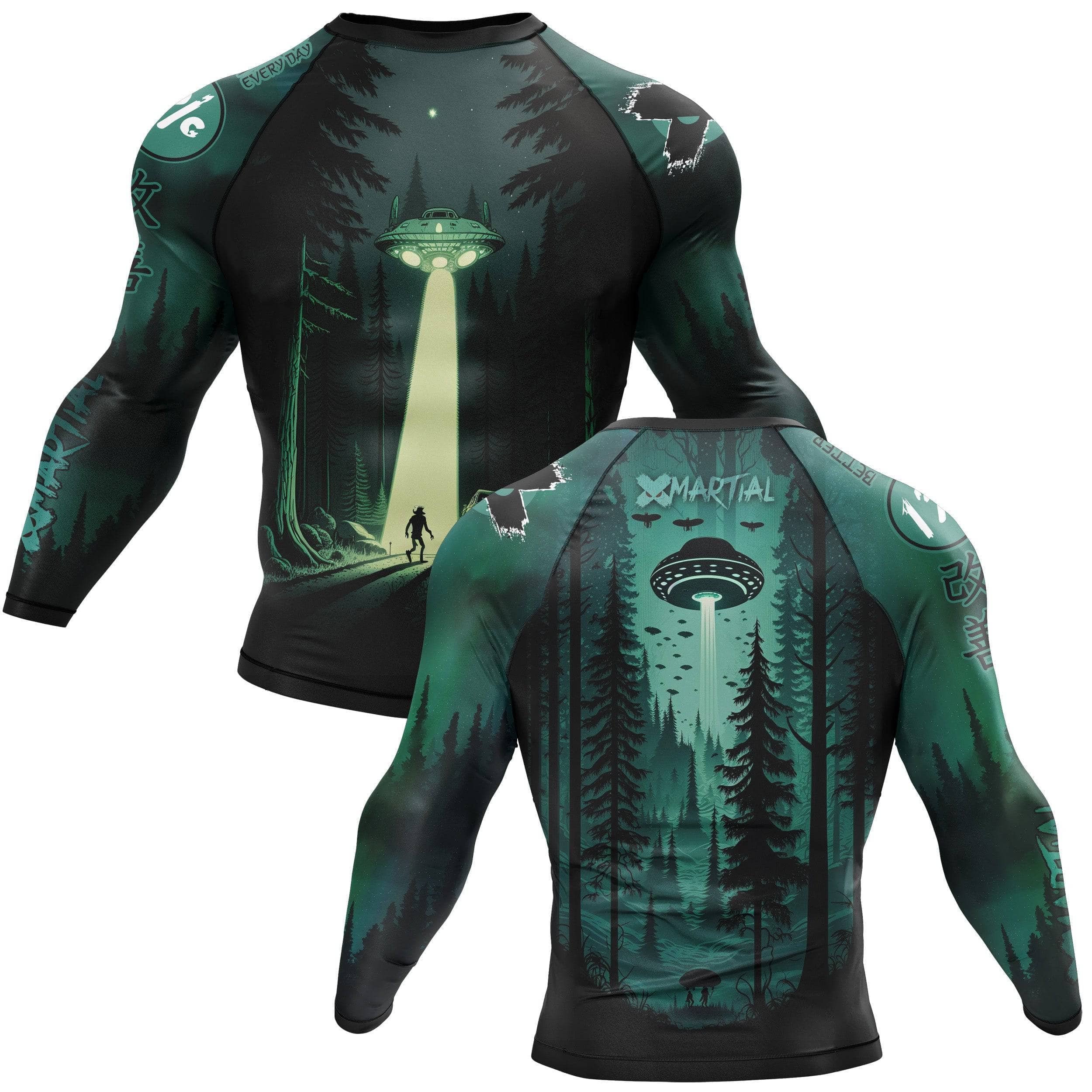 XMartian BJJ Rash Guard - XMARTIAL