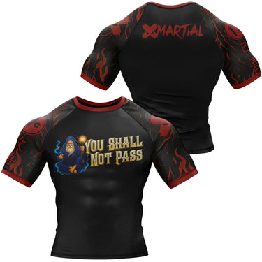 You Shall Not Pass BJJ Rash Guard XMARTIAL