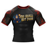 You Shall Not Pass BJJ Rash Guard XMARTIAL