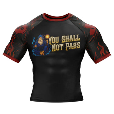 You Shall Not Pass BJJ Rash Guard XMARTIAL