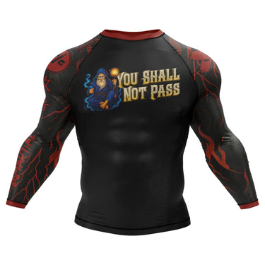 You Shall Not Pass BJJ Rash Guard XMARTIAL