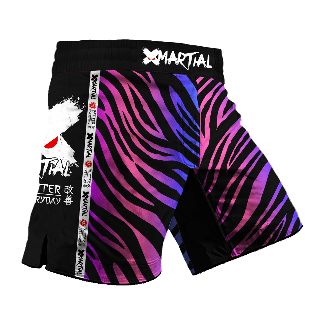 Acid Zebra 2.0 Hybrid BJJ/MMA Shorts XMARTIAL