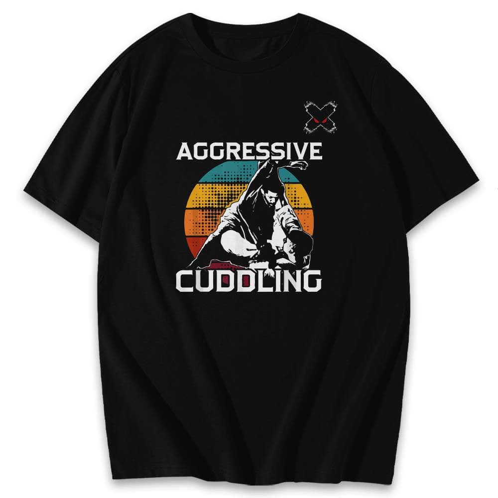Aggressive Cuddling Jiu Jitsu Shirts & Hoodie XMARTIAL